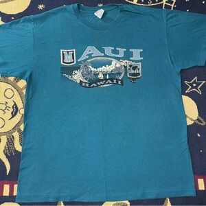 vintage 80s 90s maui hawaii Vacation T-shirt Size Medium